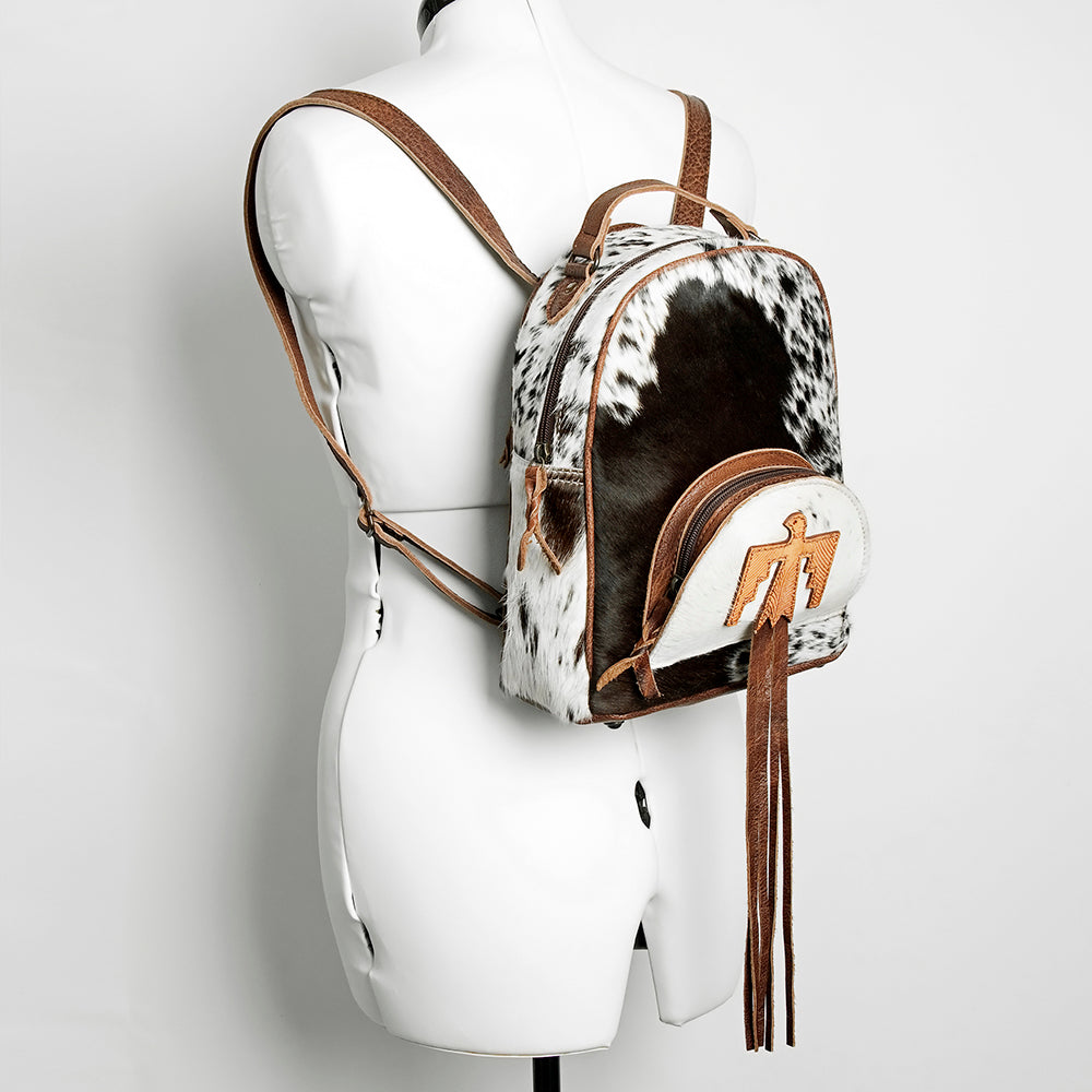 American Darling Hair On Genuine Leather Women Bag Western Handbag Purse