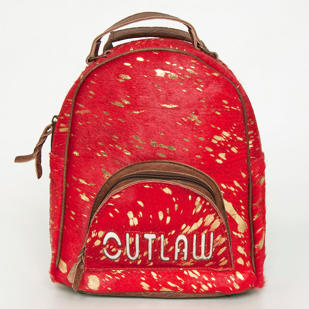 American Darling Hand Tooled Hair On Genuine Leather Women Bag Western Handbag Purse