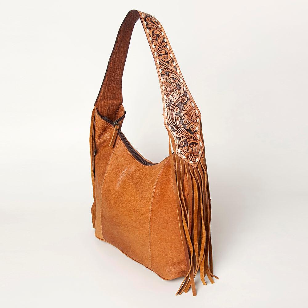 American Darling ADBGA220 Tote Hand Tooled Genuine Leather Women Bag Western Handbag Purse