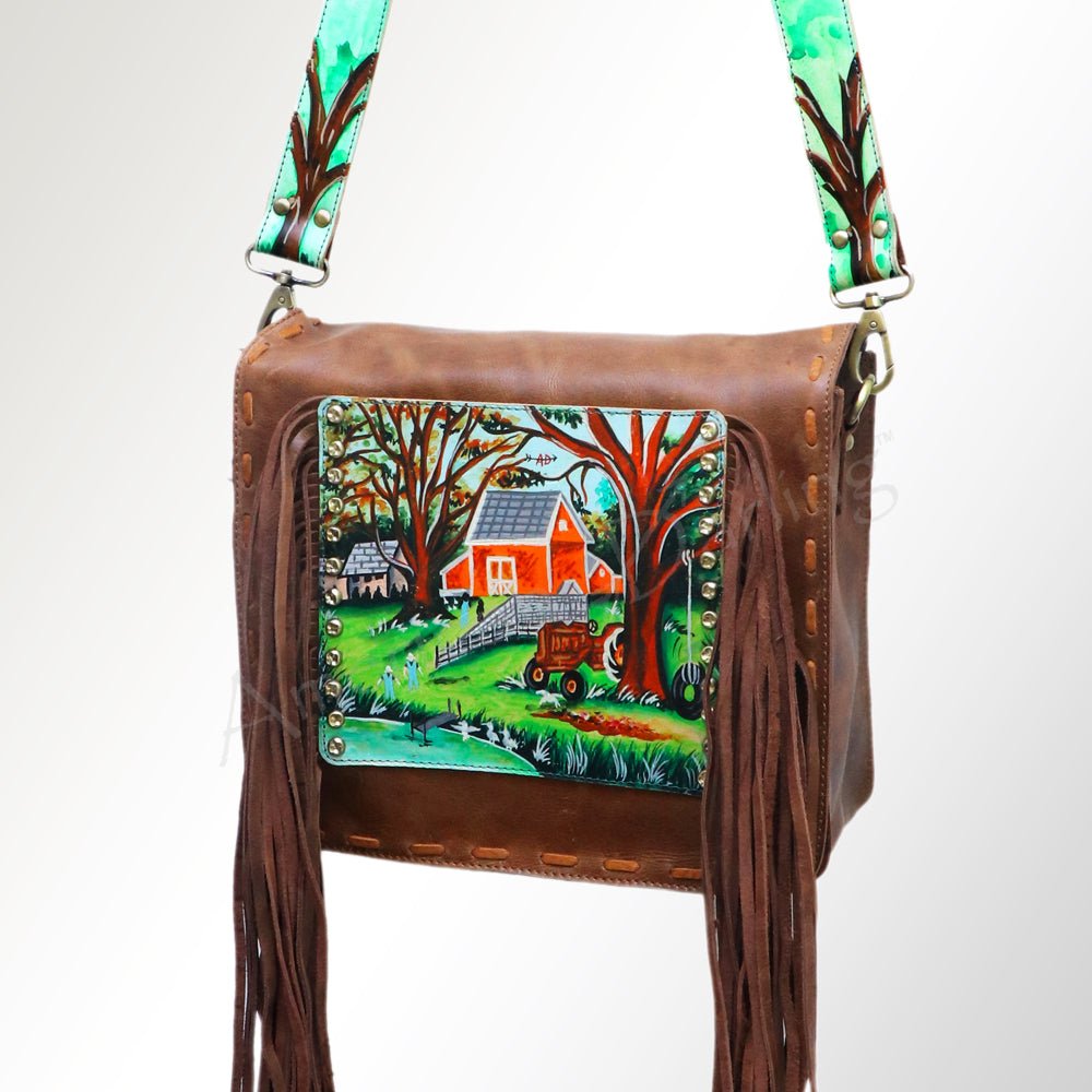 American Darling Cross Body I Genuine Leather Women Bag Western Handbag Purse