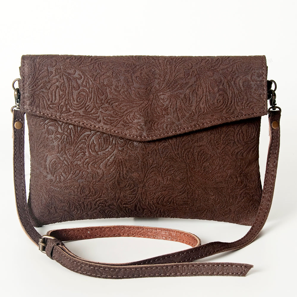 American Darling ADBGS178DM1A Envelope Embossed Genuine Leather women bag western handbag purse