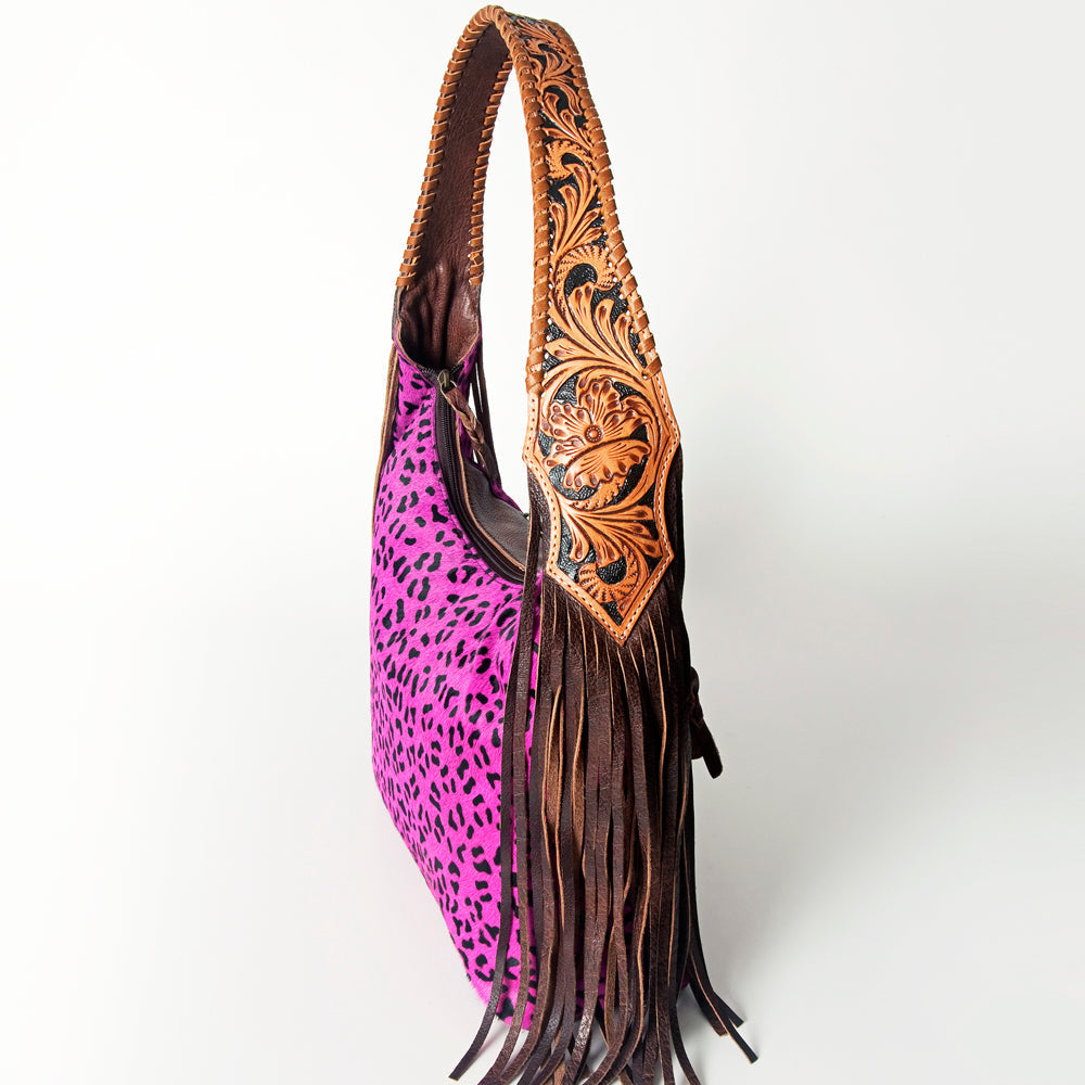 American Darling Hobo Hair On Genuine Leather women bag western handbag purse