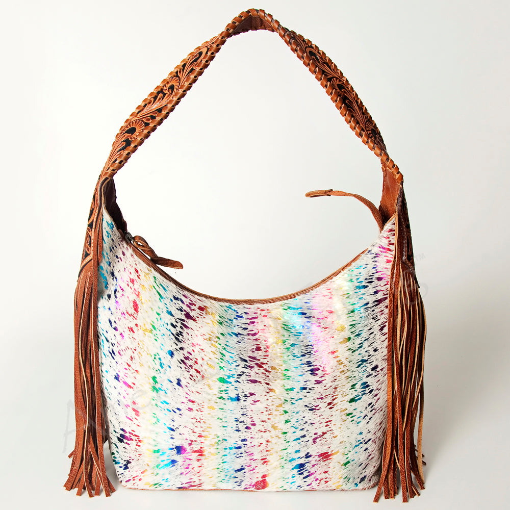 American Darling Hobo Hair On Genuine Leather women bag western handbag purse