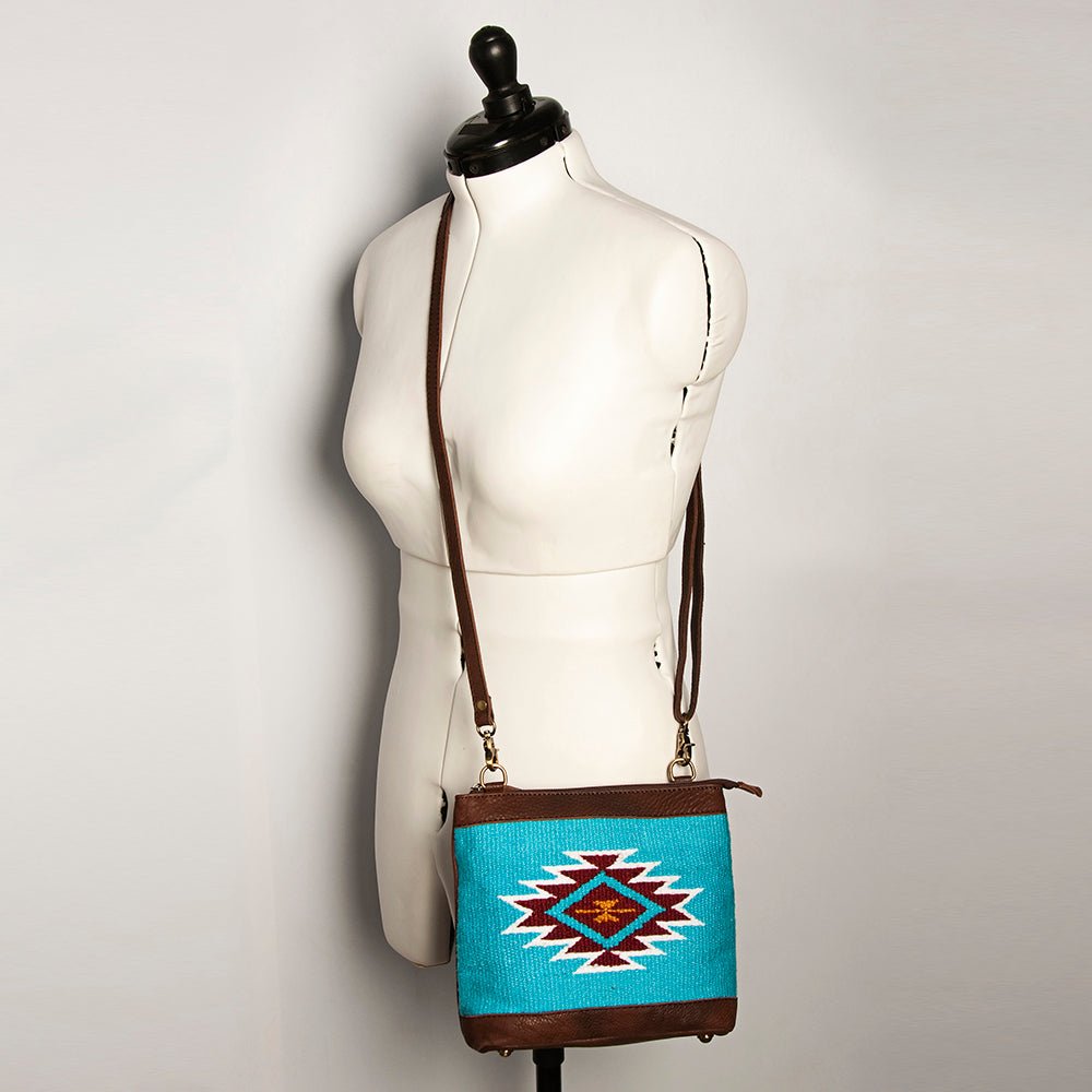 American Darling Large Crossbody Saddle Blanket Genuine Leather women bag western handbag purse