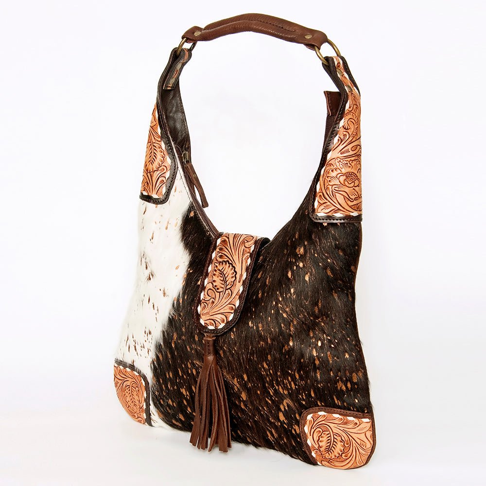 American Darling Hobo Hand Tooled Genuine Leather women bag western handbag purse