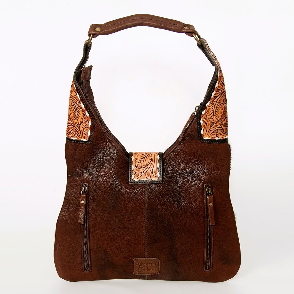 American Darling Hobo Hand Tooled Genuine Leather women bag western handbag purse