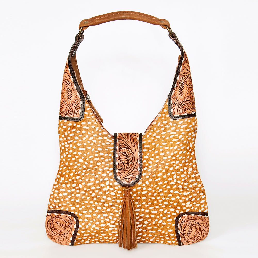 American Darling Hobo Hand Tooled Genuine Leather women bag western handbag purse