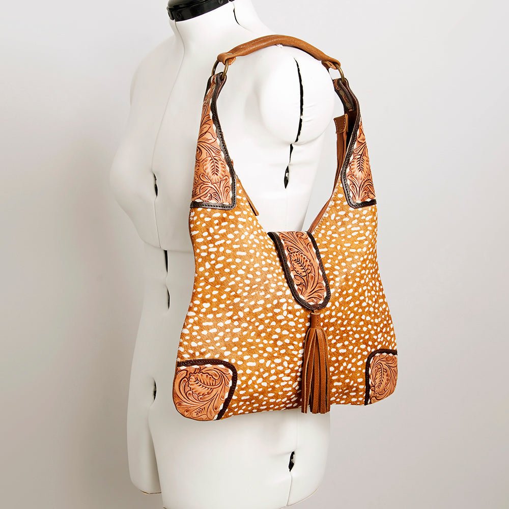 American Darling Hobo Hand Tooled Genuine Leather women bag western handbag purse