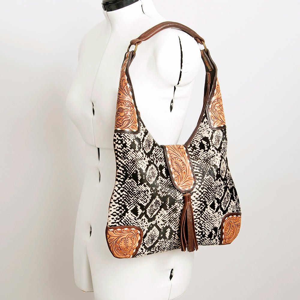 American Darling Hobo Hand Tooled Genuine Leather women bag western handbag purse