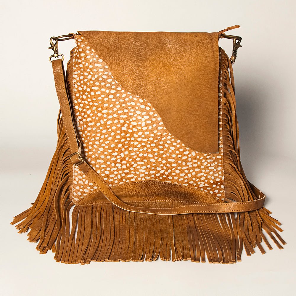 American Darling Large Crossbody Hair On Genuine Leather women bag western handbag purse