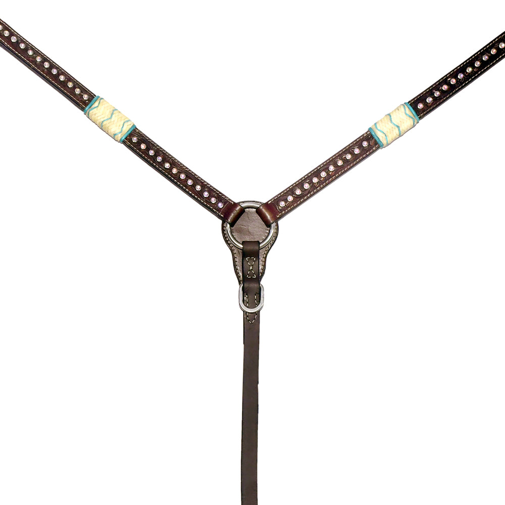 Western leather Breast Collar