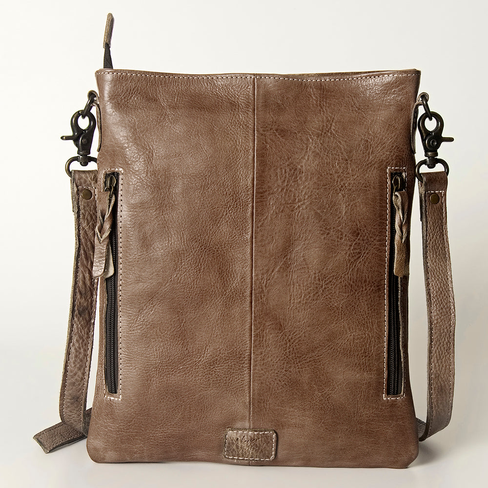 Never Mind Nmbg118F Cross Body I Vintage Handmade Genuine Cowhide Leather Women Bag Western Handbag Purse