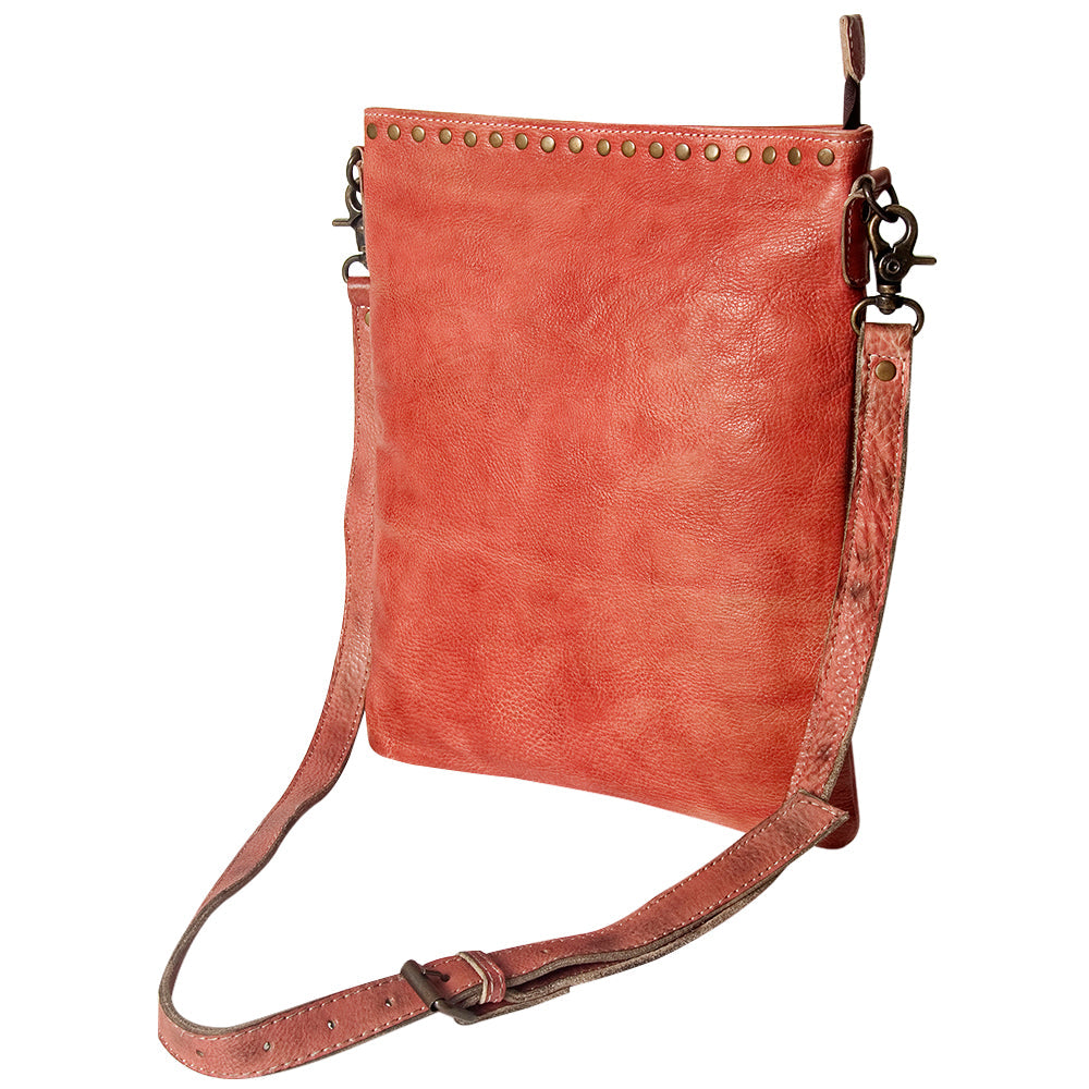 Never Mind Nmbg118H Cross Body I Vintage Handmade Genuine Cowhide Leather Women Bag Western Handbag Purse
