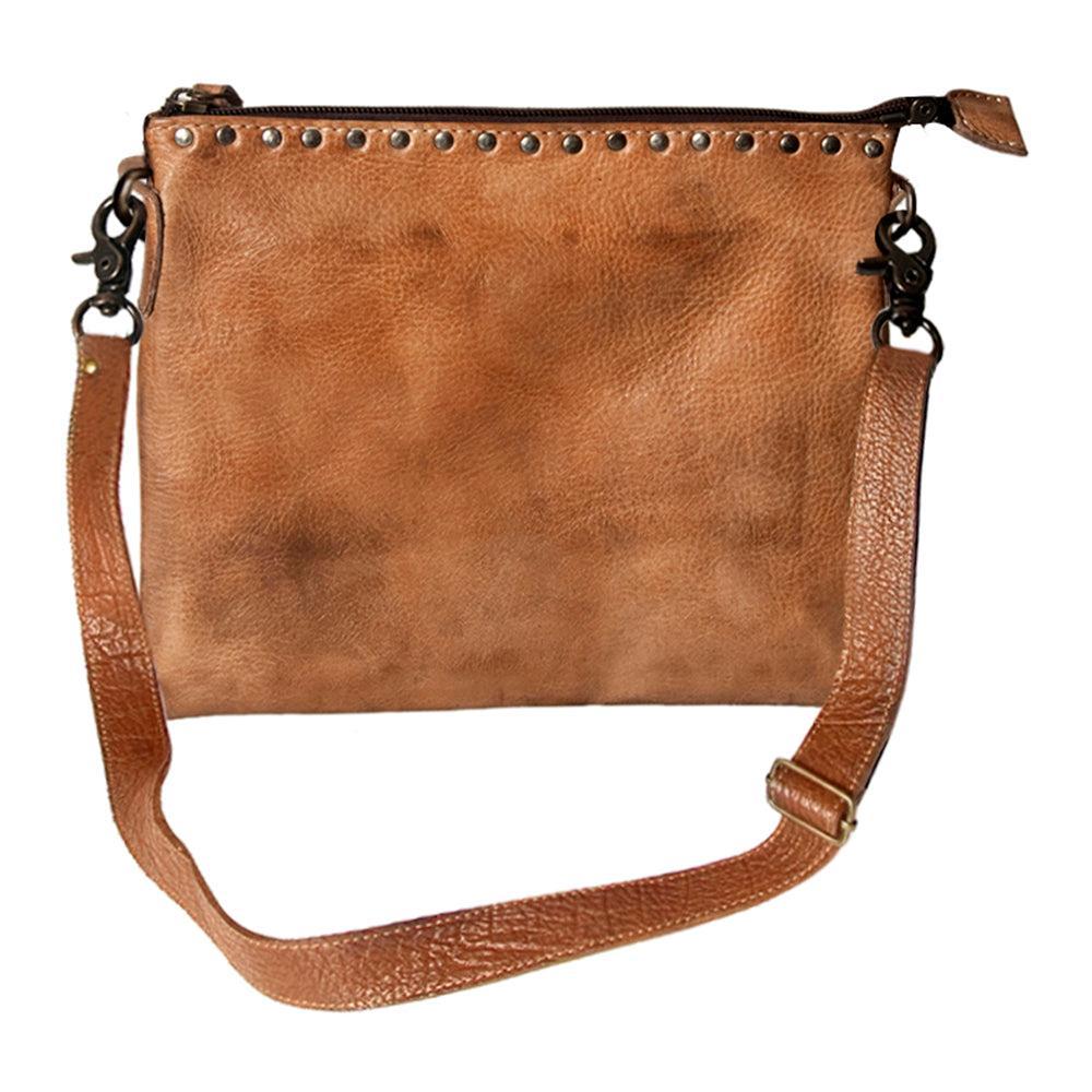 Never Mind Nmbg117E Cross Body I Vintage Handmade Genuine Cowhide Leather Women Bag Western Handbag Purse