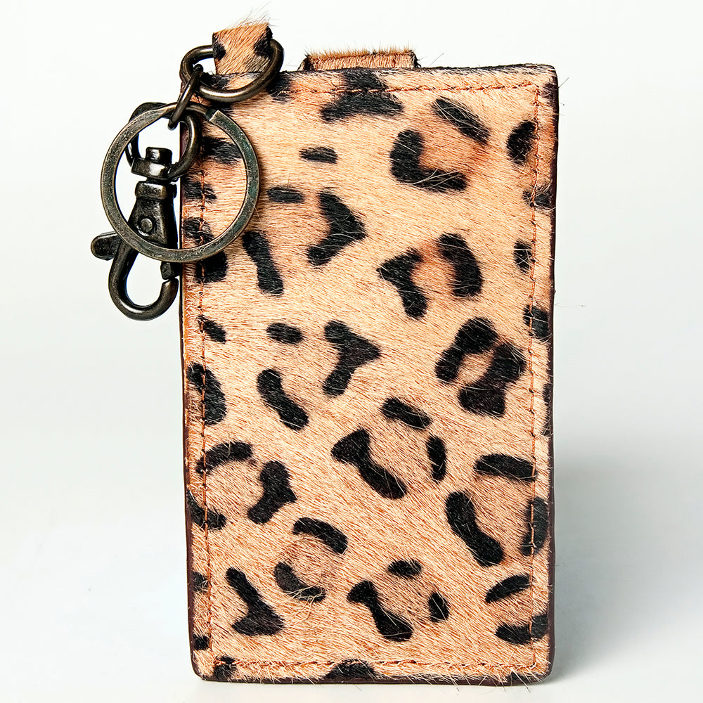 American Darling ADCCZ103 Card-Holder Hair-On Genuine Leather Women Bag Western Handbag Purse