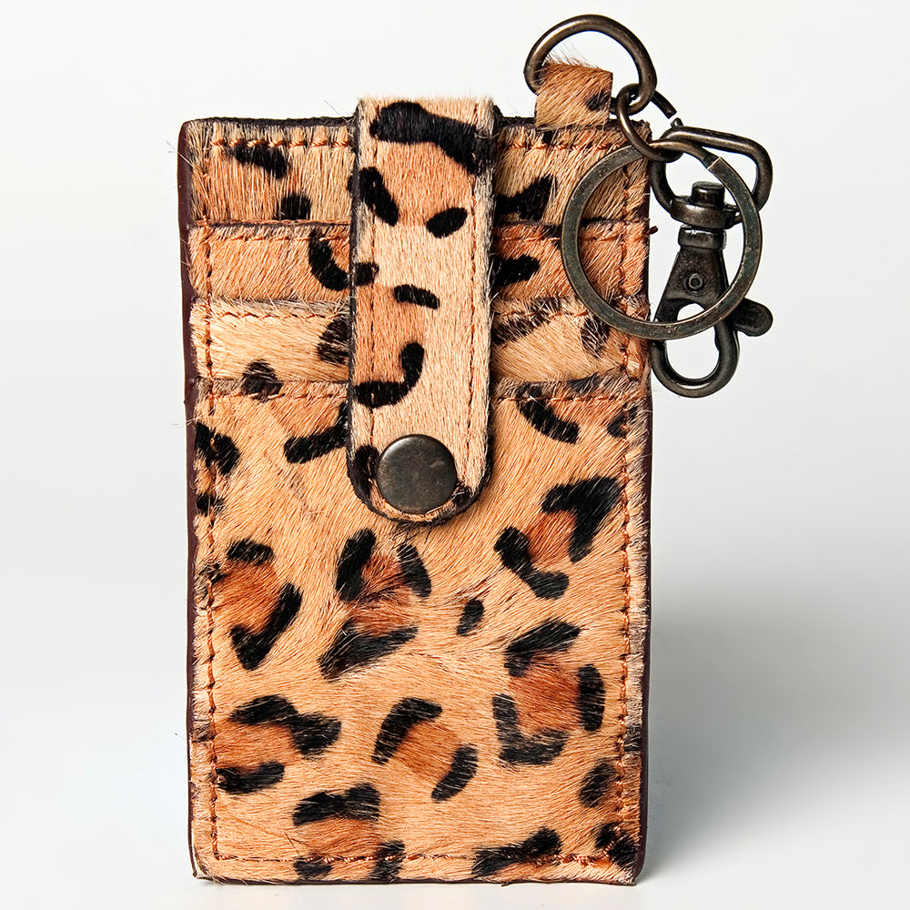 American Darling ADCCZ103 Card-Holder Hair-On Genuine Leather Women Bag Western Handbag Purse
