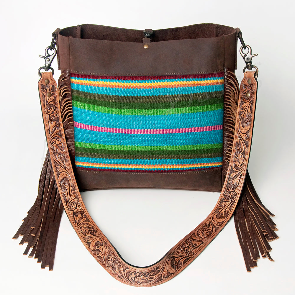 American Darling Large Crossbody Saddle Blanket Genuine Leather Western Women Bag Handbag Purse | Western Crossbody Bag | Travel Crossbody Bags | College Crossbody Bag | Casual Crossbody Bag