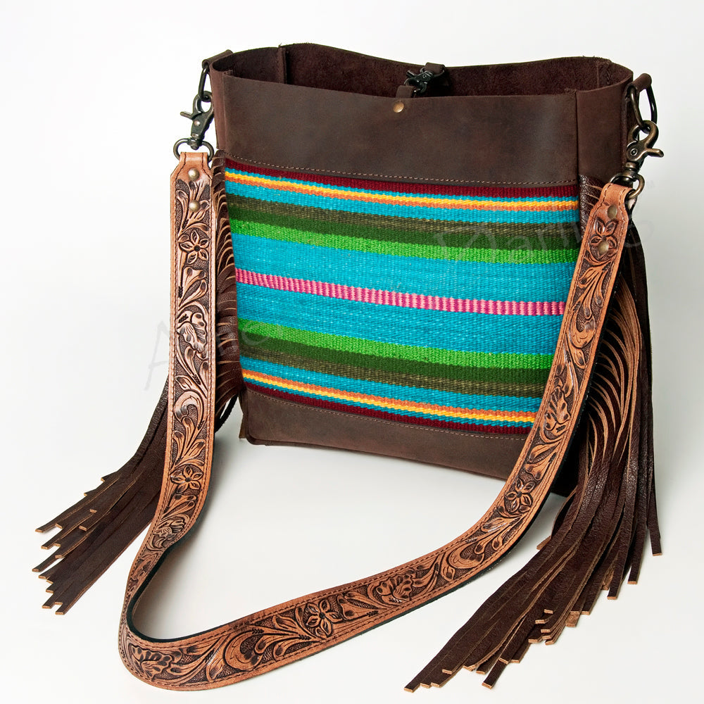 American Darling Large Crossbody Saddle Blanket Genuine Leather Western Women Bag Handbag Purse | Western Crossbody Bag | Travel Crossbody Bags | College Crossbody Bag | Casual Crossbody Bag