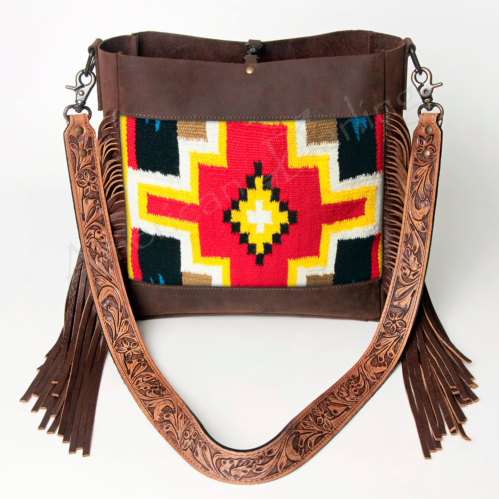 American Darling Large Crossbody Saddle Blanket Genuine Leather Western Women Bag Handbag Purse | Western Crossbody Bag | Travel Crossbody Bags | College Crossbody Bag | Casual Crossbody Bag
