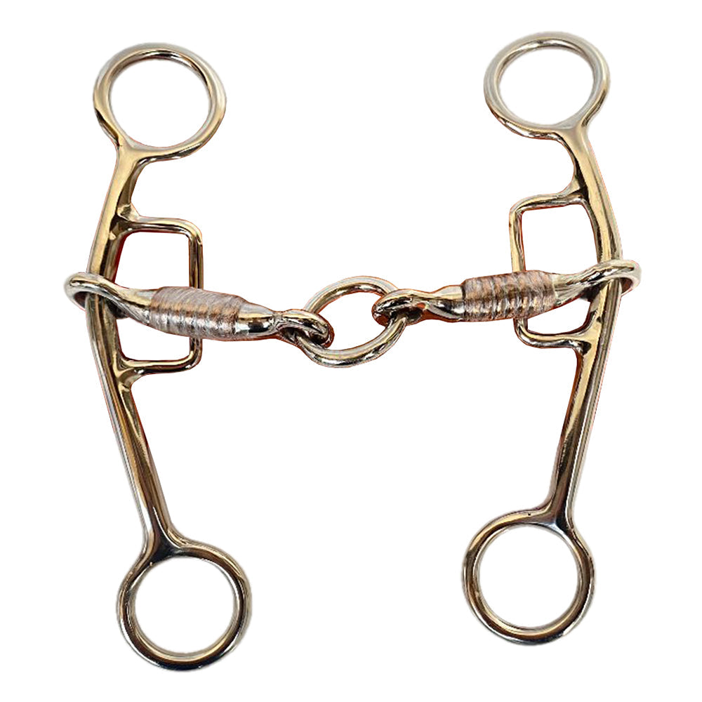 HILASON Western Horse Stainless Steel Gag Bit