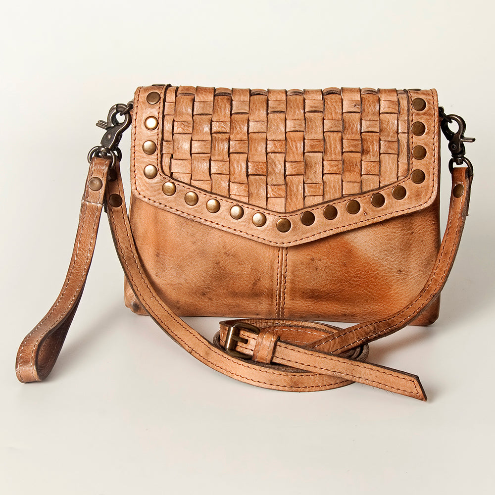 Never Mind Nmbg113B Cross Body I Vintage Handmade Genuine Cowhide Leather Women Bag Western Handbag Purse