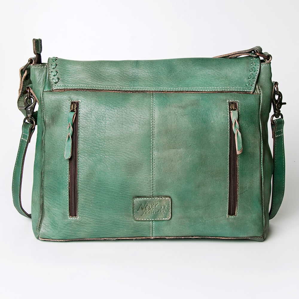 Never Mind Nmbg135E Cross Body I Vintage Handmade Genuine Cowhide Leather Women Bag Western Handbag Purse
