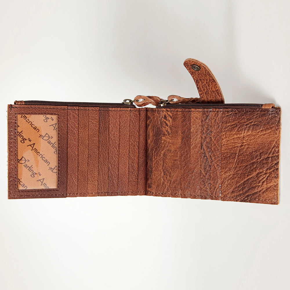 American Darling Hair On Genuine Leather Women Bag Western Handbag Purse