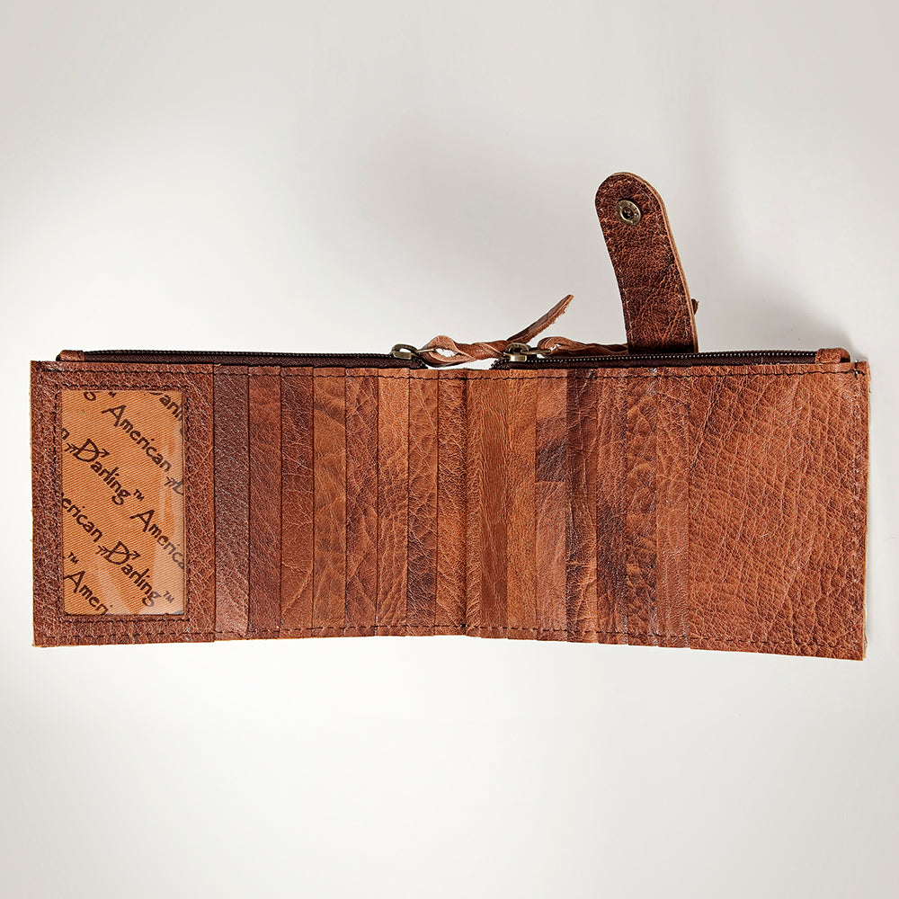 American Darling Hair On Genuine Leather Women Bag Western Handbag Purse