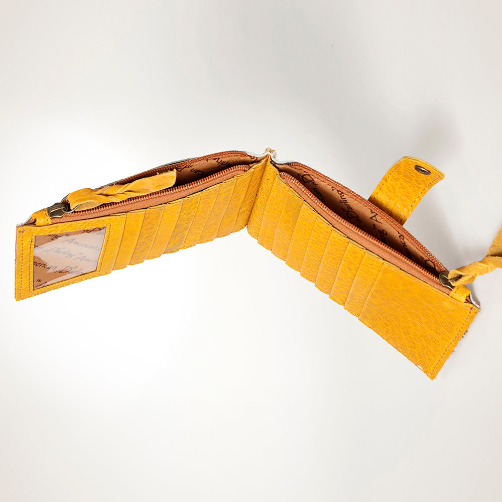 American Darling Hair On Genuine Leather Women Bag Western Handbag Purse