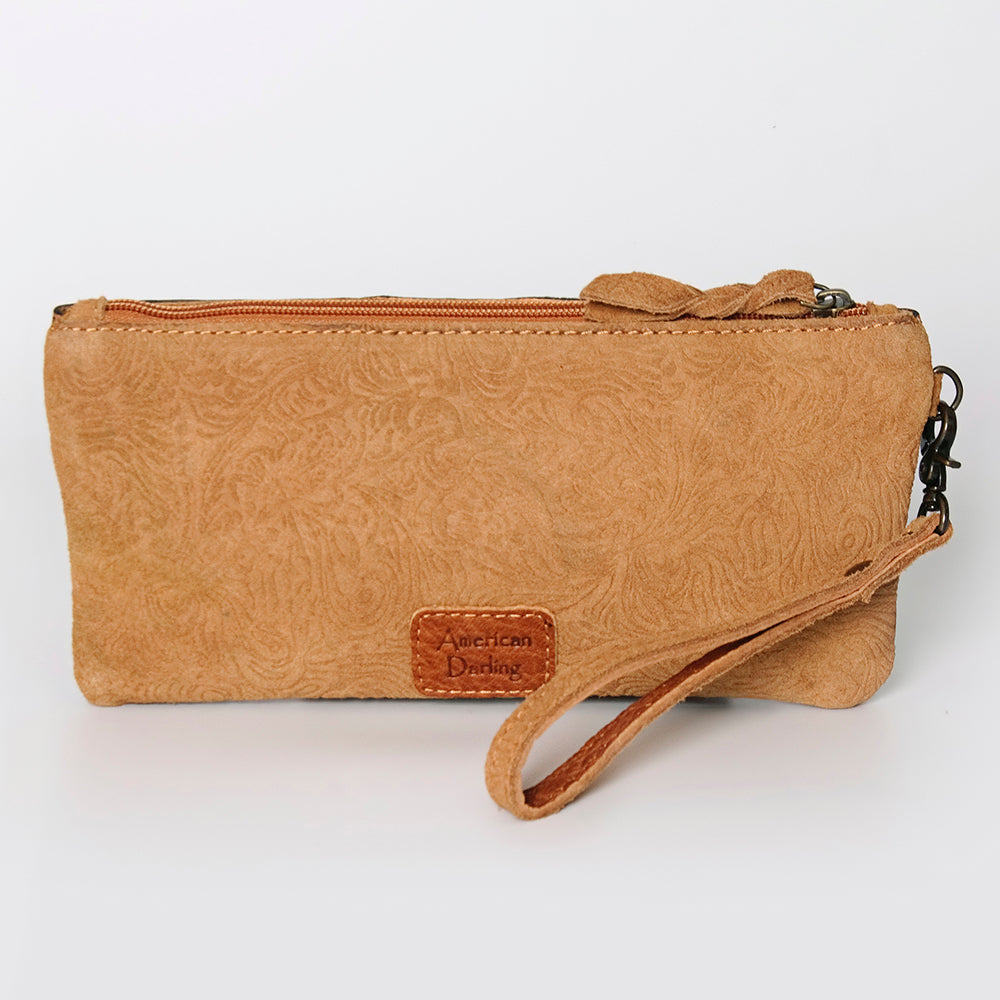 American Darling Wristlet Hand Tooled Embossed Genuine Leather Western Women Bag | Handbag Purse | Women Wristlet Purse | Wristlet Purse | Travel Wristlet Purse | Leather Wristlet Purse | Clutch Wristlet Purse