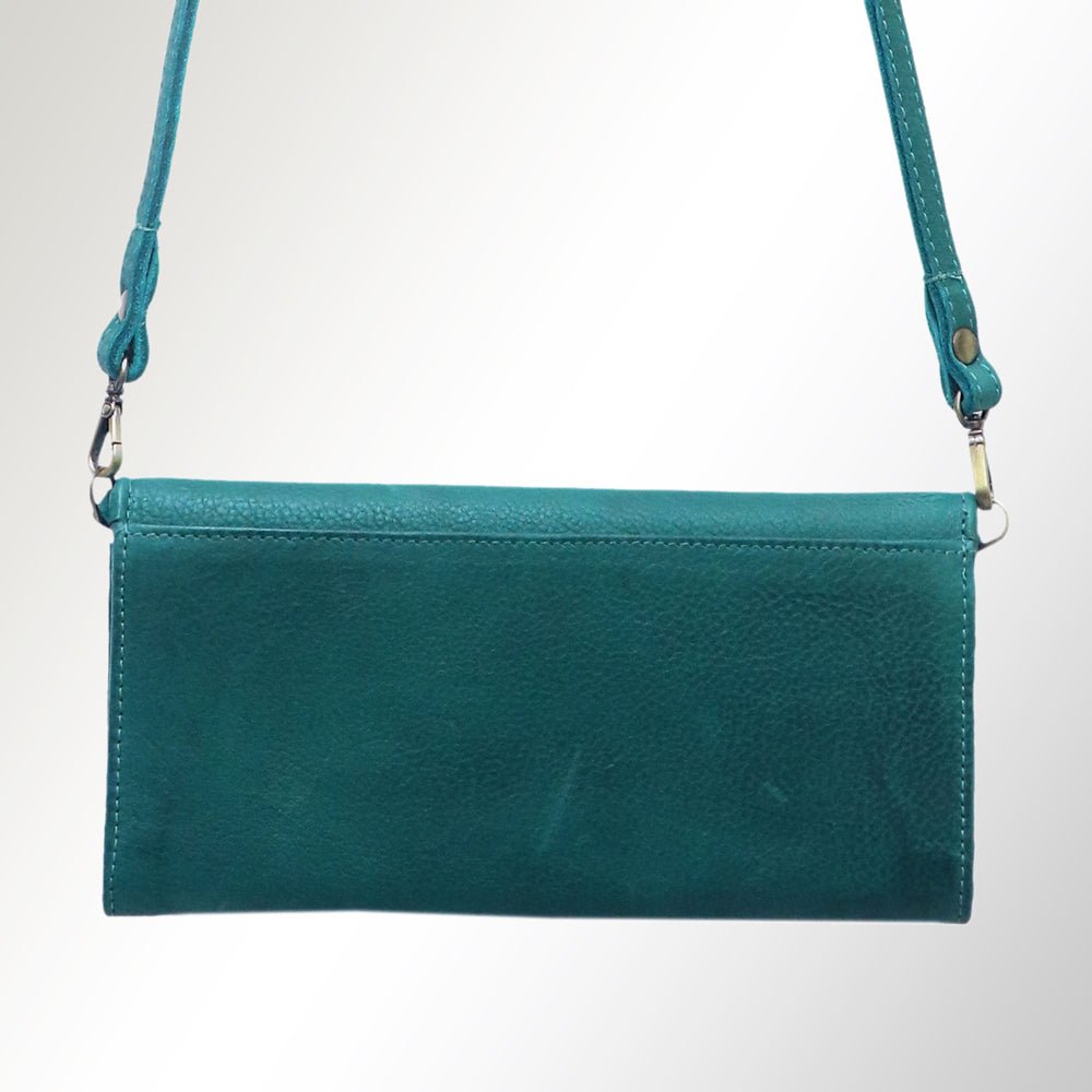 American Darling Wallet Genuine Leather Women Bag Western Handbag Purse