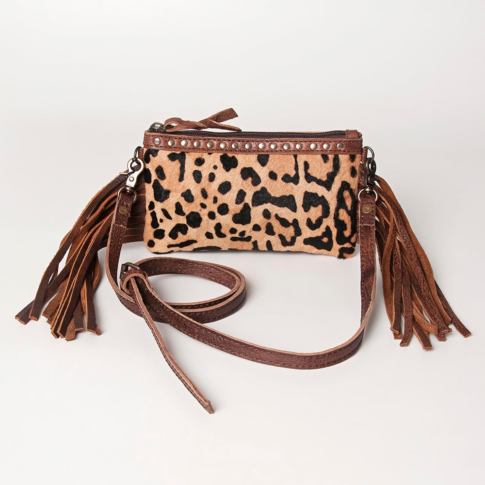 American Darling Small Crossbody Hair On Genuine Leather Women Bag Western Handbag Purse