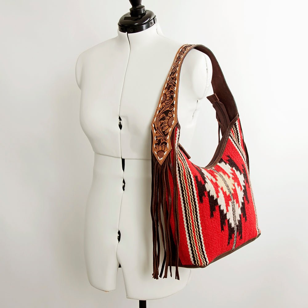 American Darling Hobo Saddle Blanket Genuine Leather women bag western handbag purse