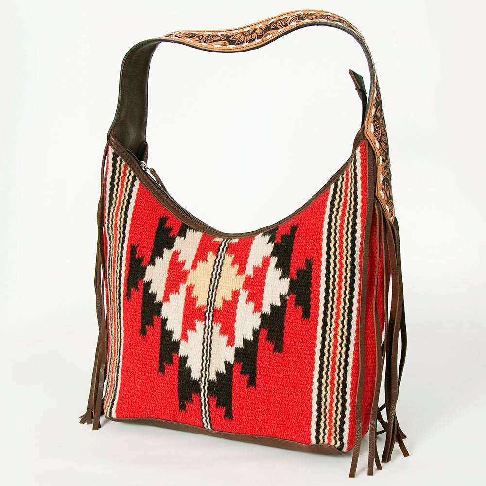 American Darling Hobo Saddle Blanket Genuine Leather women bag western handbag purse