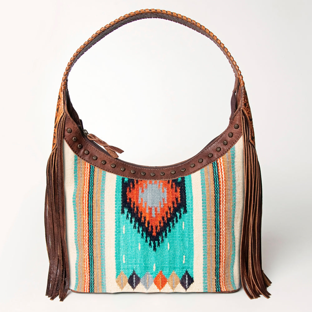 American Darling Hobo Hair On Genuine Leather women bag western handbag purse