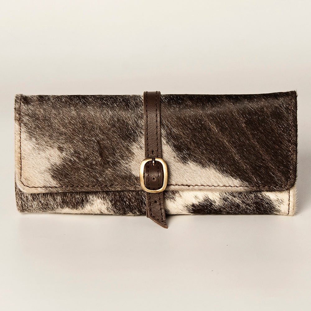 American Darling Jewelry Case Hair On Genuine Leather women bag western handbag purse