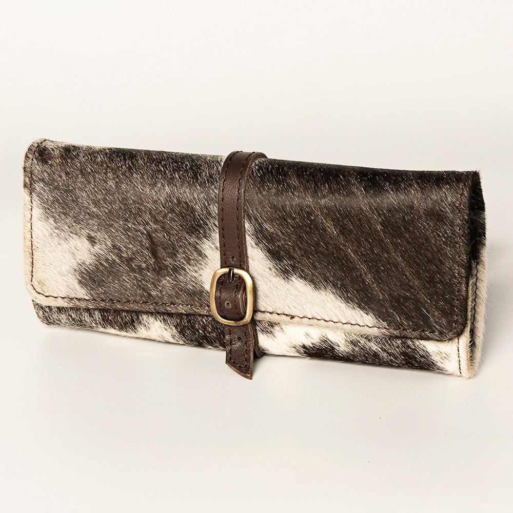 American Darling Jewelry Case Hair On Genuine Leather women bag western handbag purse