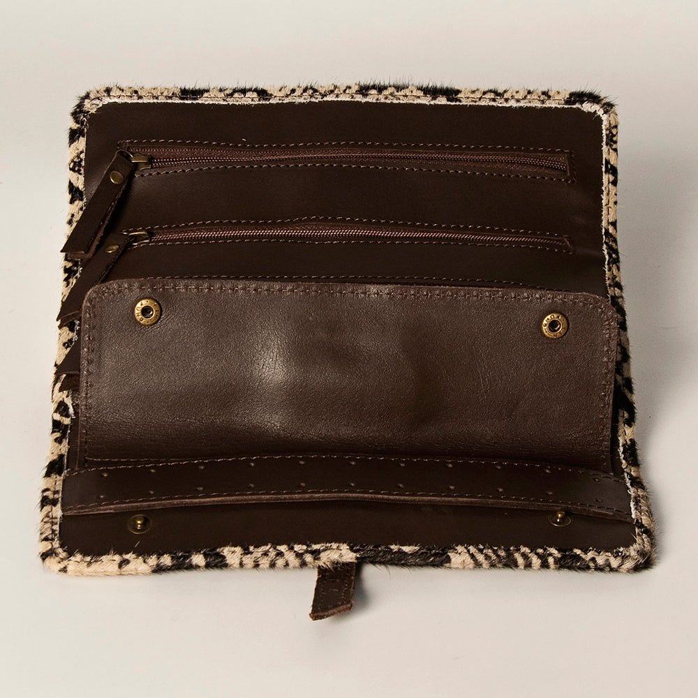 American Darling Jewelry Case Hair On Genuine Leather women bag western handbag purse