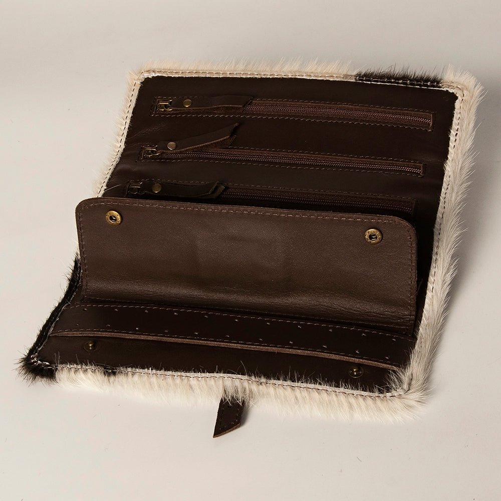 American Darling Jewelry Case Hair On Genuine Leather women bag western handbag purse