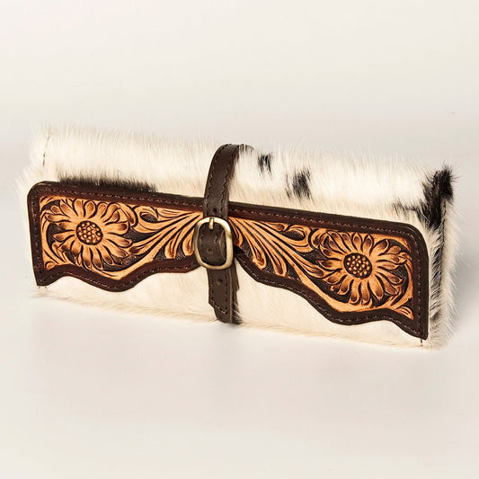 American Darling Jewelry Case Hair On Genuine Leather women bag western handbag purse