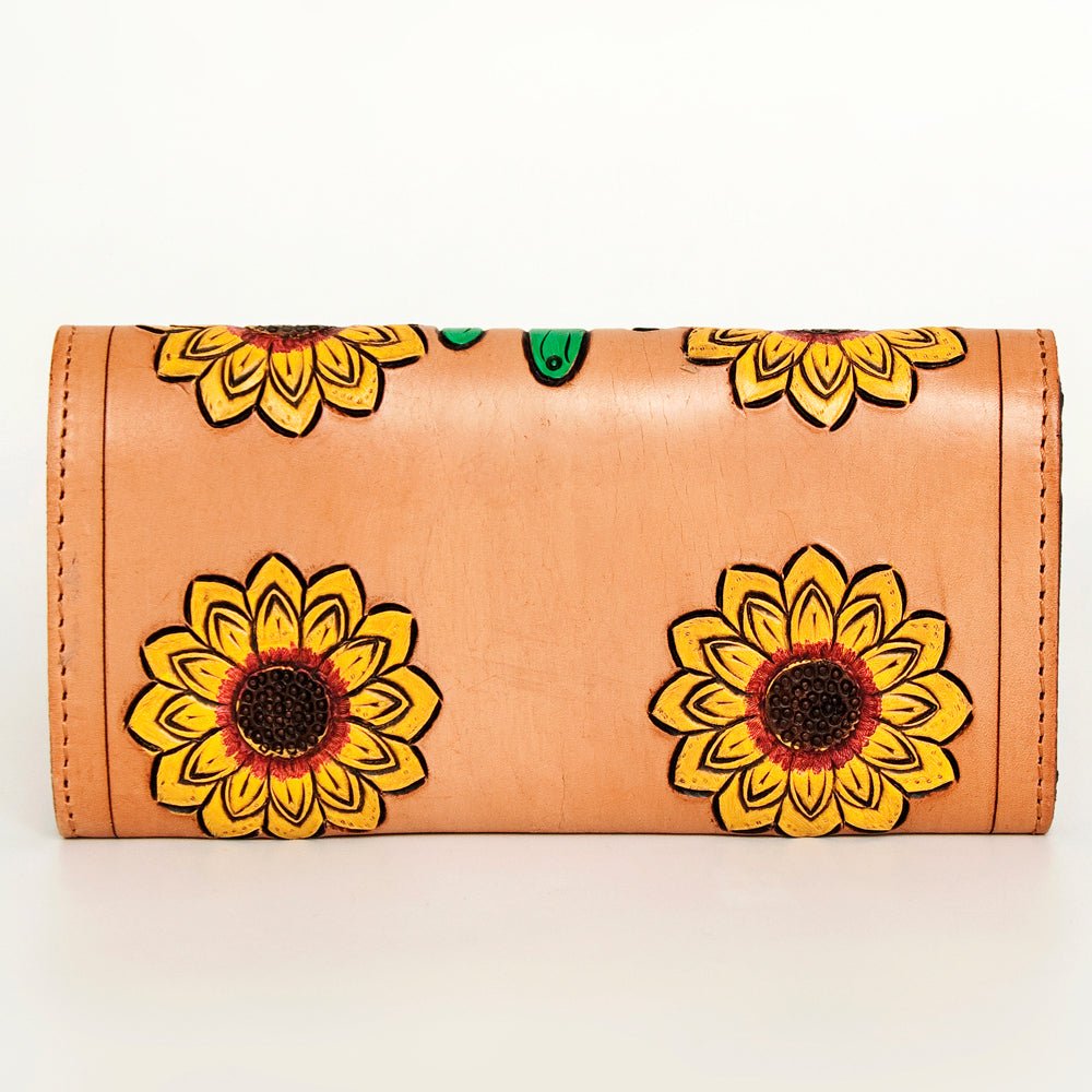 American Darling Wallet Hand Tooled Genuine Leather women bag western handbag purse