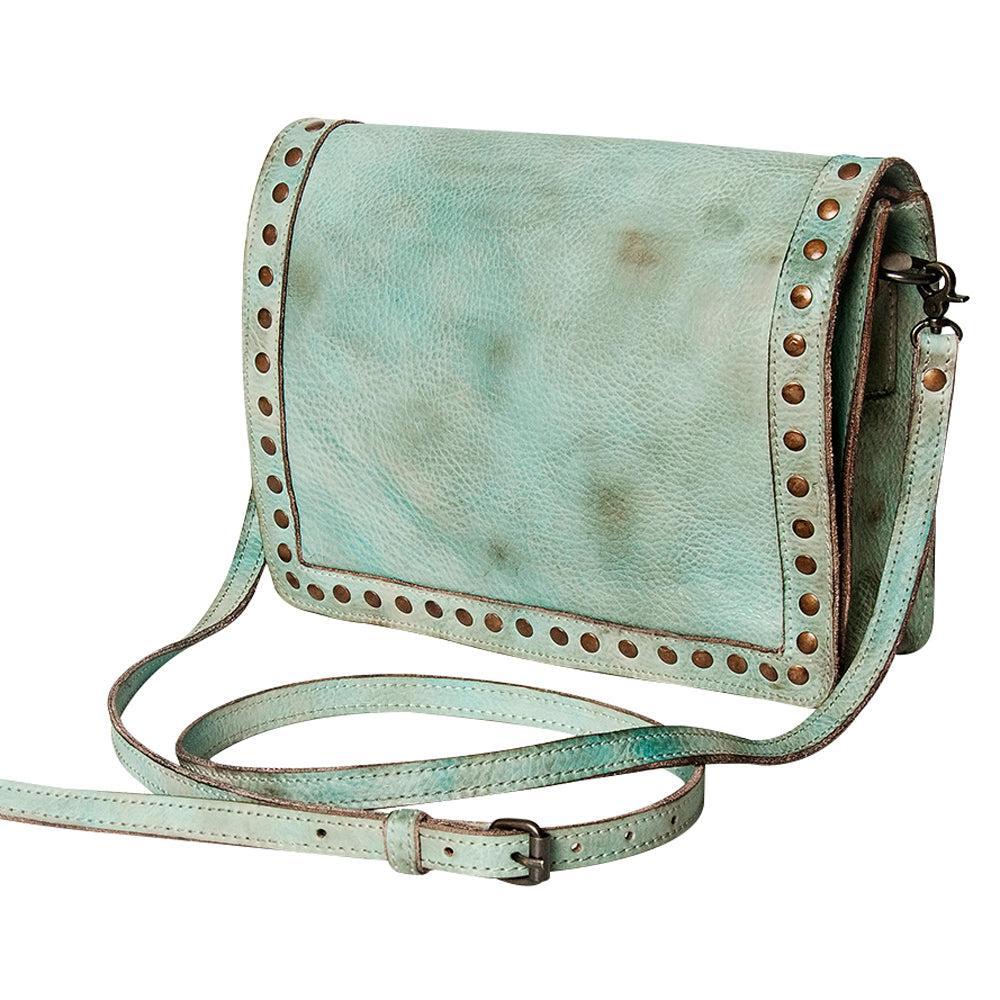 Never Mind Nmbg125A Tote Vintage Handmade Genuine Cowhide Leather Women Bag Western Handbag Purse