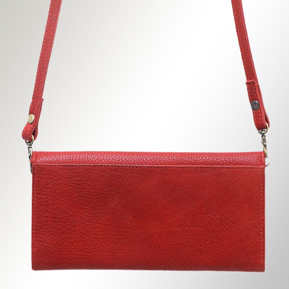 American Darling Wallet Genuine Leather Women Bag Western Handbag Purse