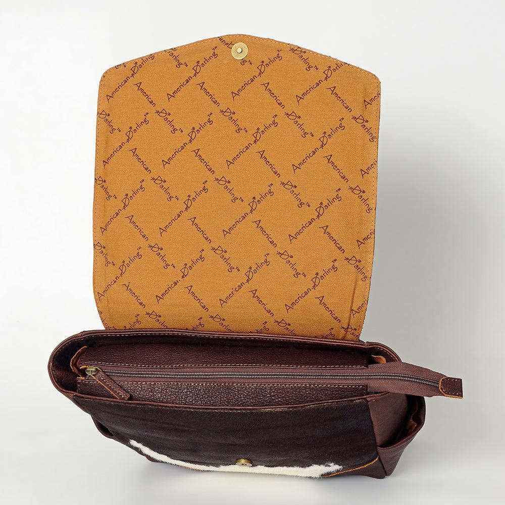 ADBG845A American Darling Hair On Genuine Leather Women Bag Western Handbag Purse