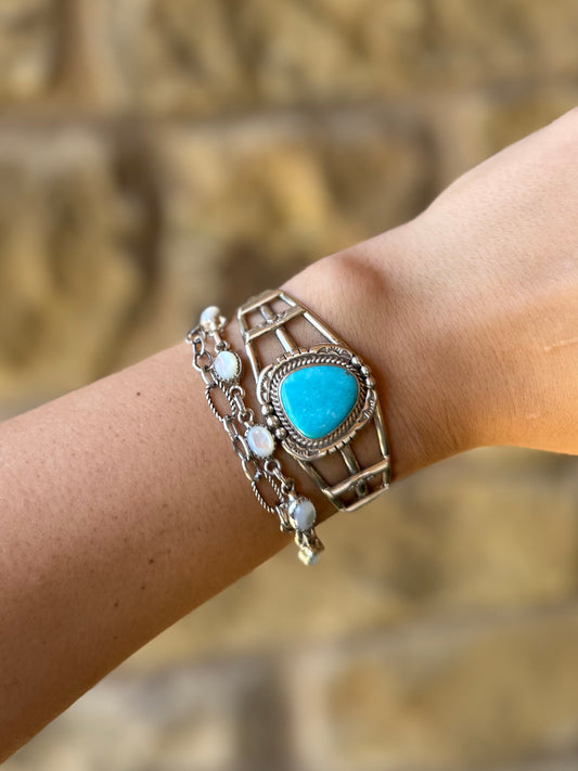 Leroy Turquoise Cuff Bracelet