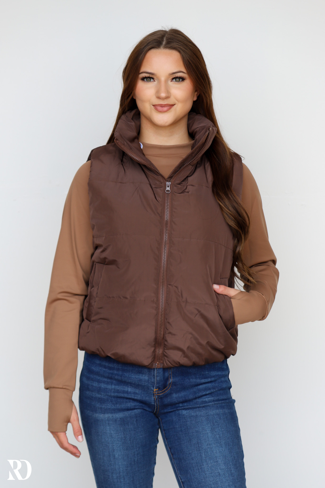 CLOUD VEST | BROWN