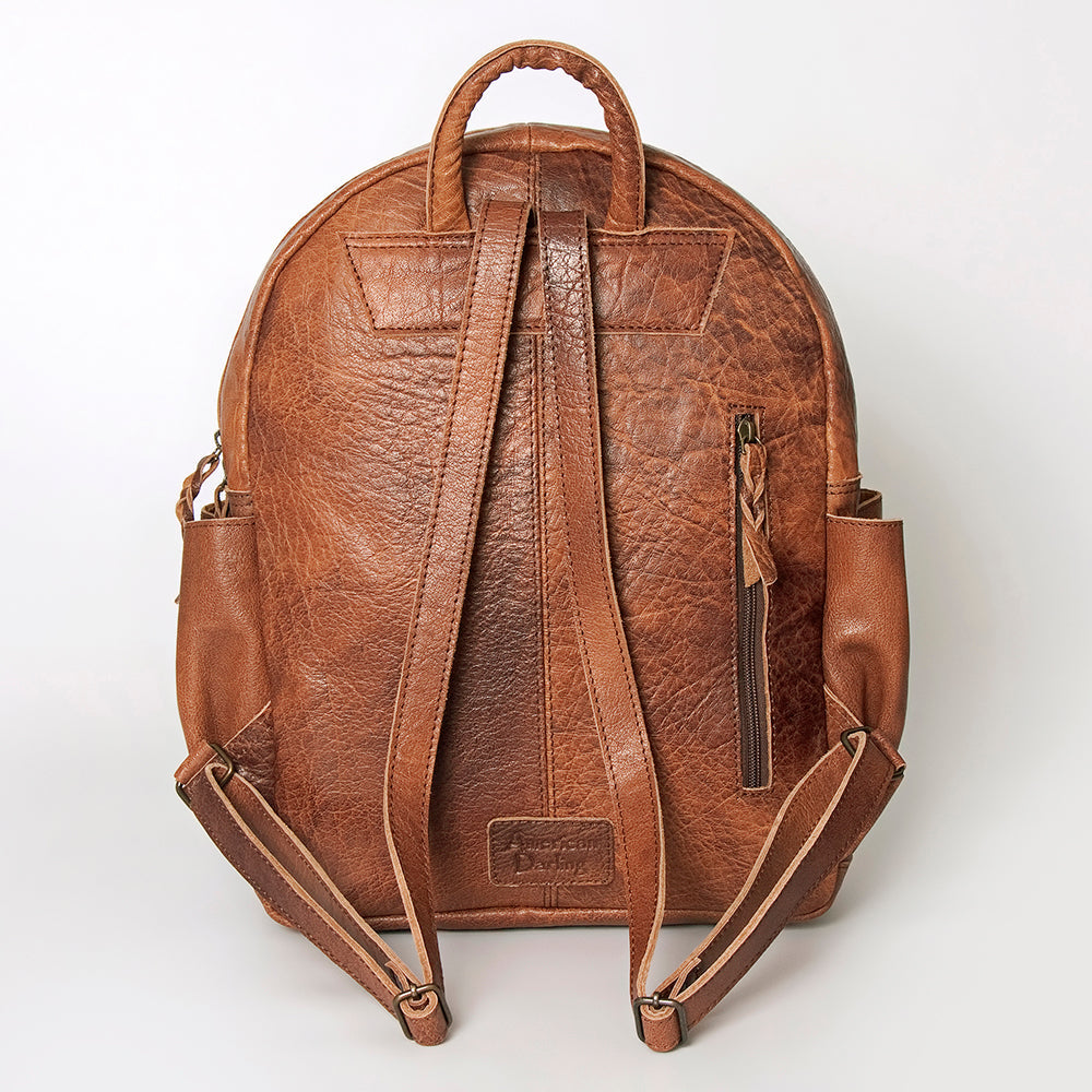 ADBG853A American Darling Saddle Blanket Genuine Leather Women Bag Western Handbag Purse