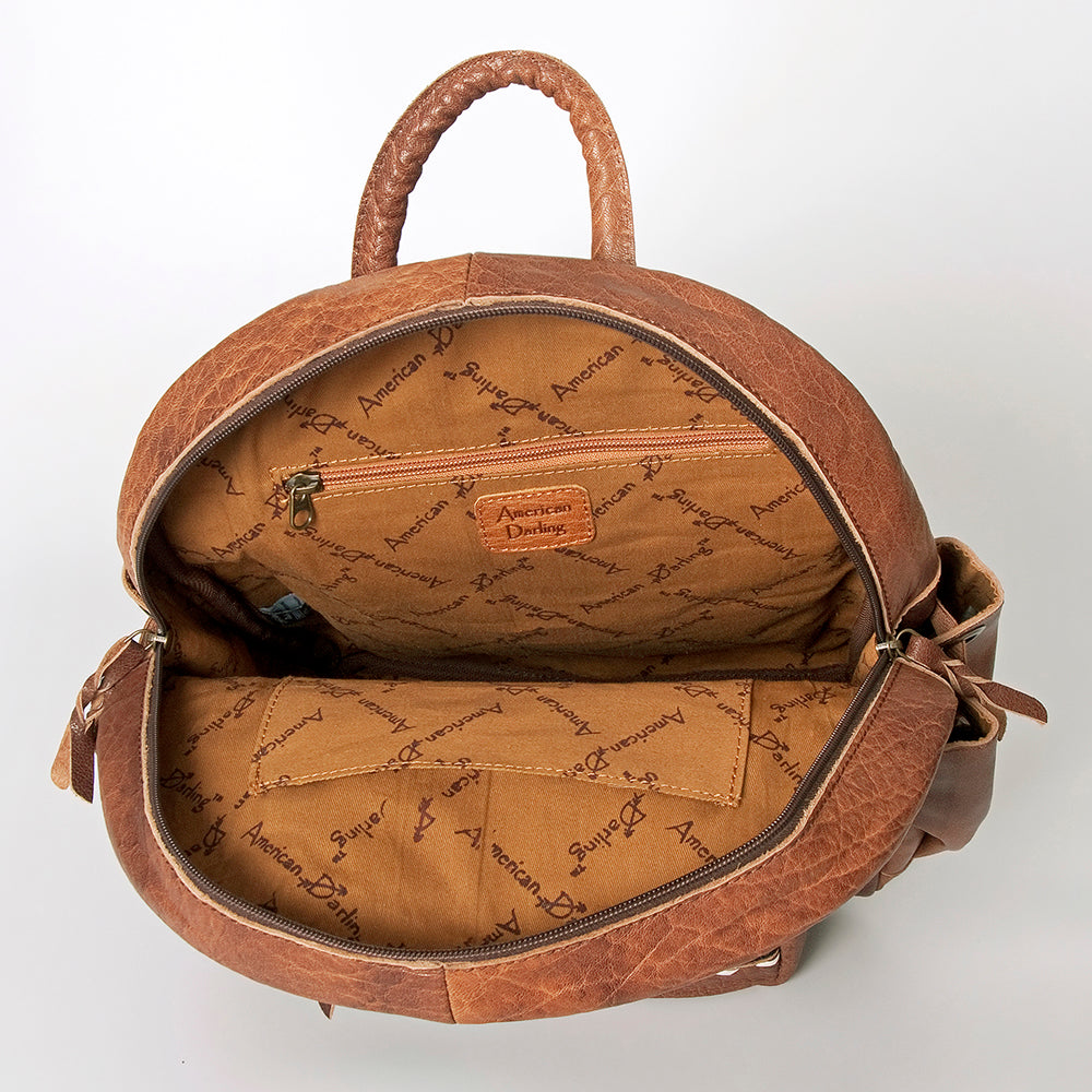 ADBG853D American Darling Saddle Blanket Genuine Leather Women Bag Western Handbag Purse