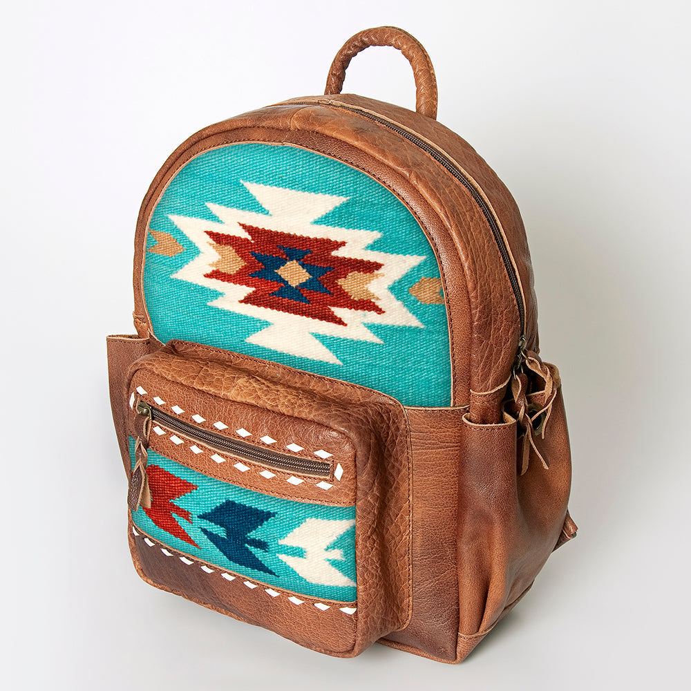ADBG853E American Darling Saddle Blanket Genuine Leather Women Bag Western Handbag Purse