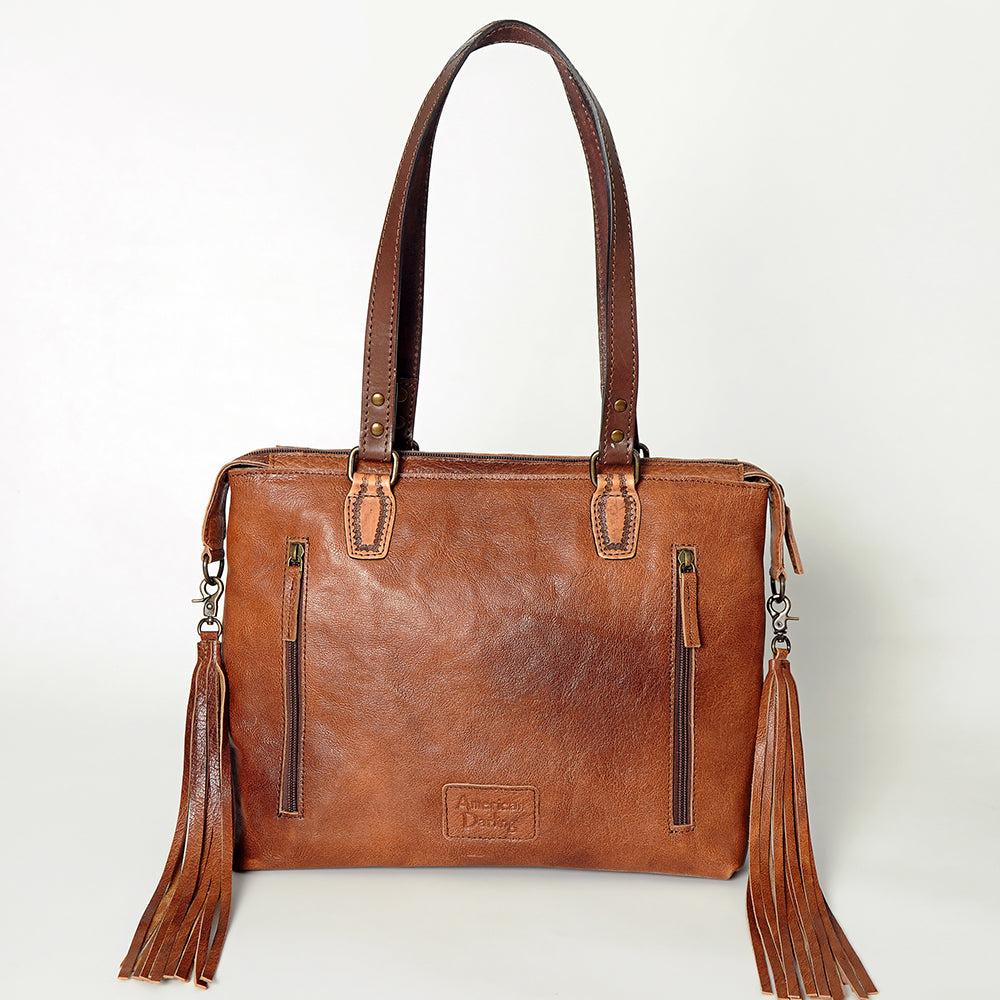 ADBG855C American Darling Hand Tooled Saddle Blanket Genuine Leather Women Bag Western Handbag Purse